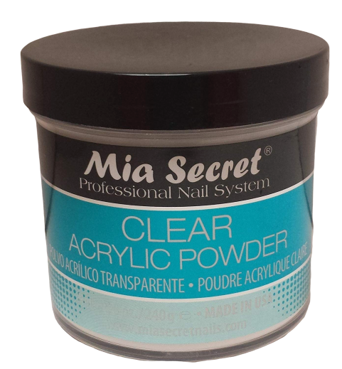 Mia Secret Clear Acrylic Powder 8oz