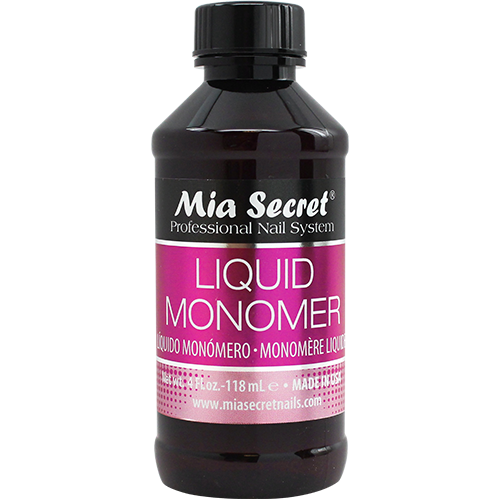 Mia Secret Liquid Monomer Professional Acrylic System, 4 oz.